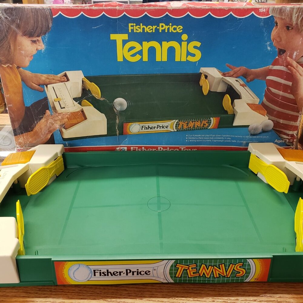 ❤ 1976 Table Tennis with original box (box as is ) game looks near mint, comes c
